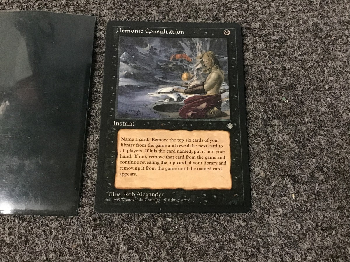 mtg demonic consultation 英英英英 A6 Demonic Consultation | Ice Age | Star City Games