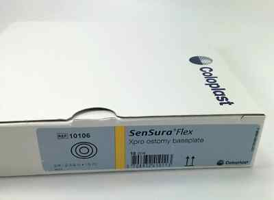 10 Coloplast 10106 SenSura Xpro Flex Baseplate Cut-to-Fit 3/8"- 2-3/4 ...