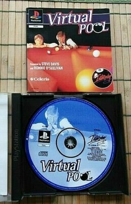 Virtual Pool--PlayStation 1--Komplett---TOP!---Playstation 1---[PlayStation 1]