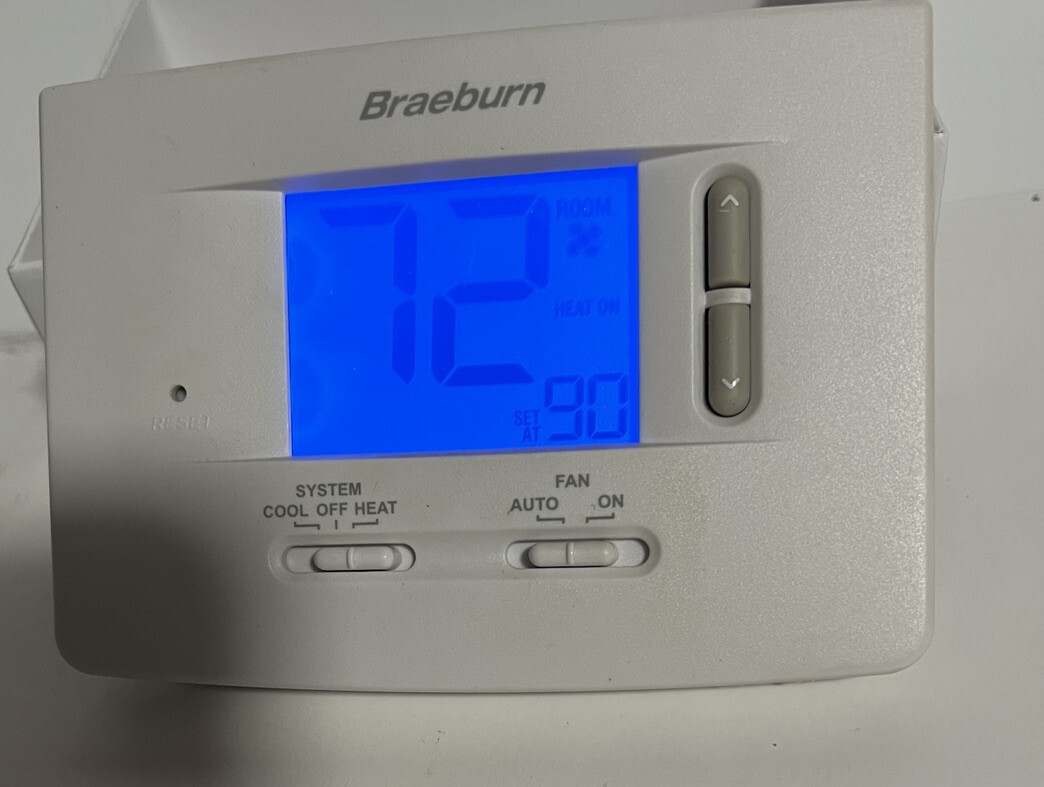 Braeburn Thermostat Not Heating Braeburn 1020 5