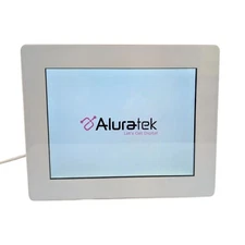 Aluratek 8" WiFi Digital Photo Frame White AWDMPF8BB Touchscreen LCD Display