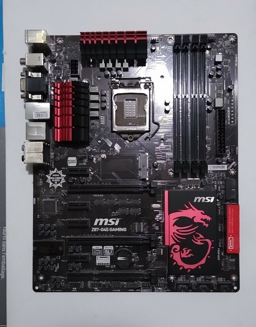 MSI Z87G45 GAMING, LGA 1150, Intel Motherboard for sale online eBay