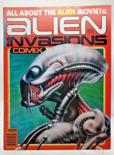 ALIEN Invasions COIMX #3 (1979) All about the ALIEN Movie! NM+