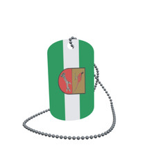 Dog Tag Flag Bunting Salzdetfuth OT Cuff Dog Tag Aluminium 30 x 50mm