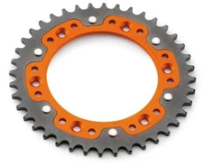 KTM Supersprox Stealth Orange Rear Sprocket 52 Tooth fits KTM 125- 990cc models