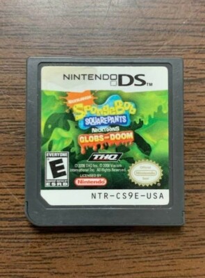 ニンテンドーDS - DS★SPONGEBOB SQUAREPANTS NICKTOONS SpongeBob SquarePants Nicktoons: Globs of Doom Nintendo DS