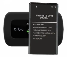 BTE-3003 Battery Replacement for Orbic Verizon Speed Mobile WiFi Hotspot RC400L