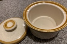 mikasa stone ManorF 5800 sugar bowl with lid made in japan