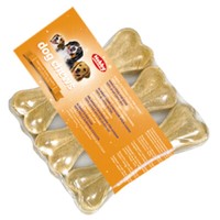 Nobby Kauknochen Gepresst Verpack (China), 3Er Set, 13 Cm, Uvp 4,89 Eur, Neu