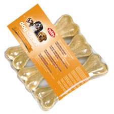 Nobby Kauknochen gepresst verpack (China), 3er Set, 13 cm, UVP 4,89 EUR, NEU