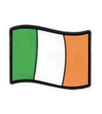 Croc shoe charm Irish flag Ireland