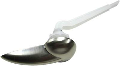 7389952950A Left Hand Plastic Trip Lever for Champion 4 Toilet Tanks, Satin Nick