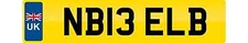 NABEEL B Cherished number plate NB13 ELB private registration personal reg NABIL