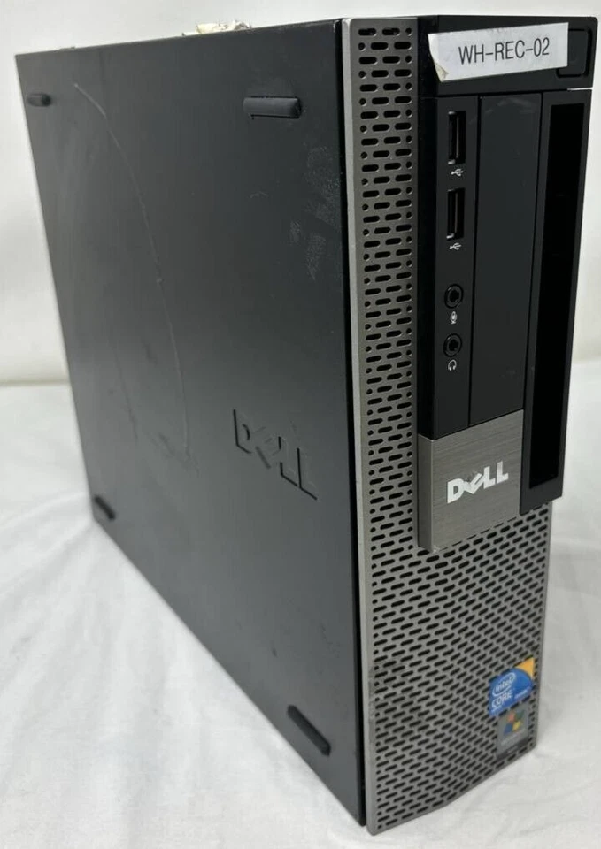 Dell Optiplex 960 SFF Desktop Computer PC Intel Core 2 Duo SuperMulti DVD 750GB - Image 2 of 4