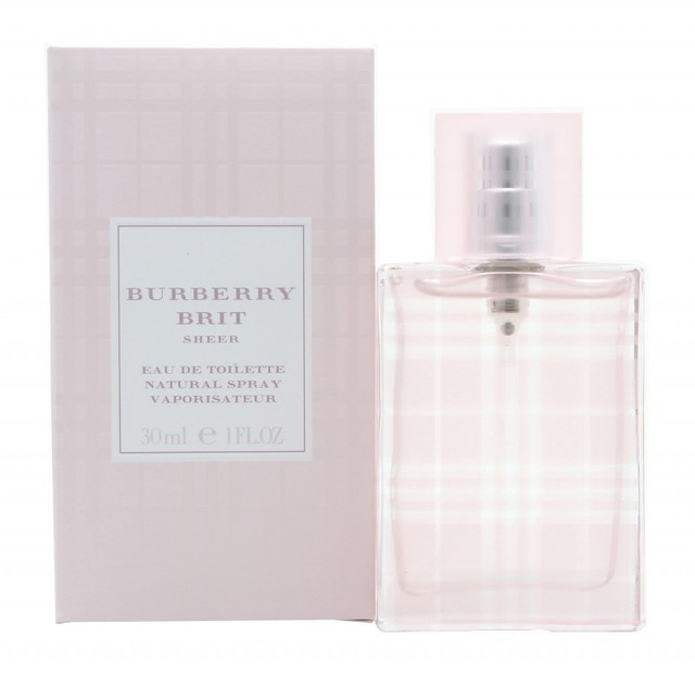 burberry brit sheer eau de toilette 30ml spray