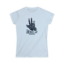 Quiksilver Outlaw Surf Peace Out Front D T-Shirt Womens