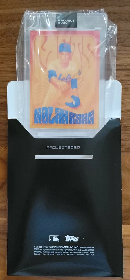 Topps PROJECT 2020 Card 236 - 1969 Nolan Ryan by Matt Taylor - Print Run: 3186 - Image 3 of 4