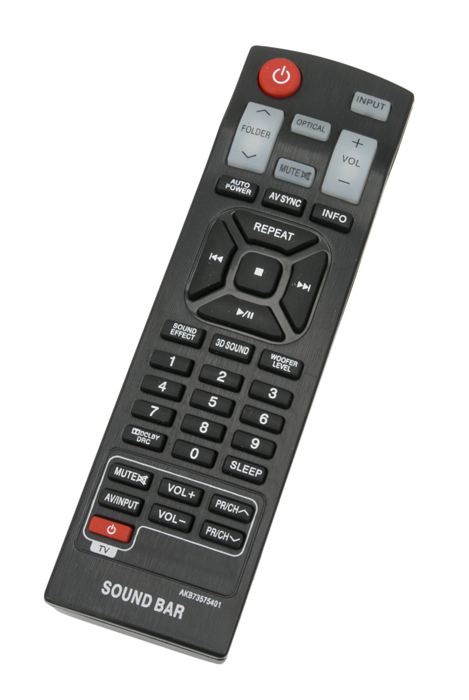 New Replaced Sound bar Remote AKB73575401 Fit for LG NB3520A NB3520ANB NB3520A2