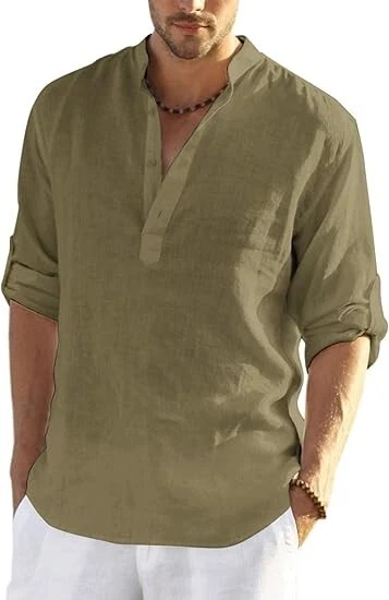 COOFANDY Heren T-shirt met opstaande kraag, gebreid herenshirt met rolkraag, trui voor heren, korte mouwen, halve kraag, onderhemd, slim fit, basic tops, A-marineblauw, S