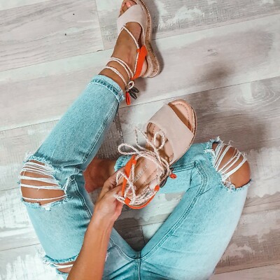 Damen Sandalette Korg Sandalle Plateau Gr. 36-41