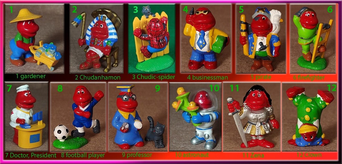 Palkids Kinder 旧版 Russian KINDER SURPRISE Landrin. Chudiki Cosmochudiki 2003 | eBay