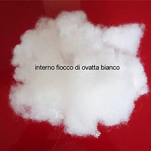 OVATTA SINTETICA PER IMBOTTITURA FIOCCO DI RIEMPIMENTO CUSCINI PUPAZZI DIVANI - Foto 6 di 7