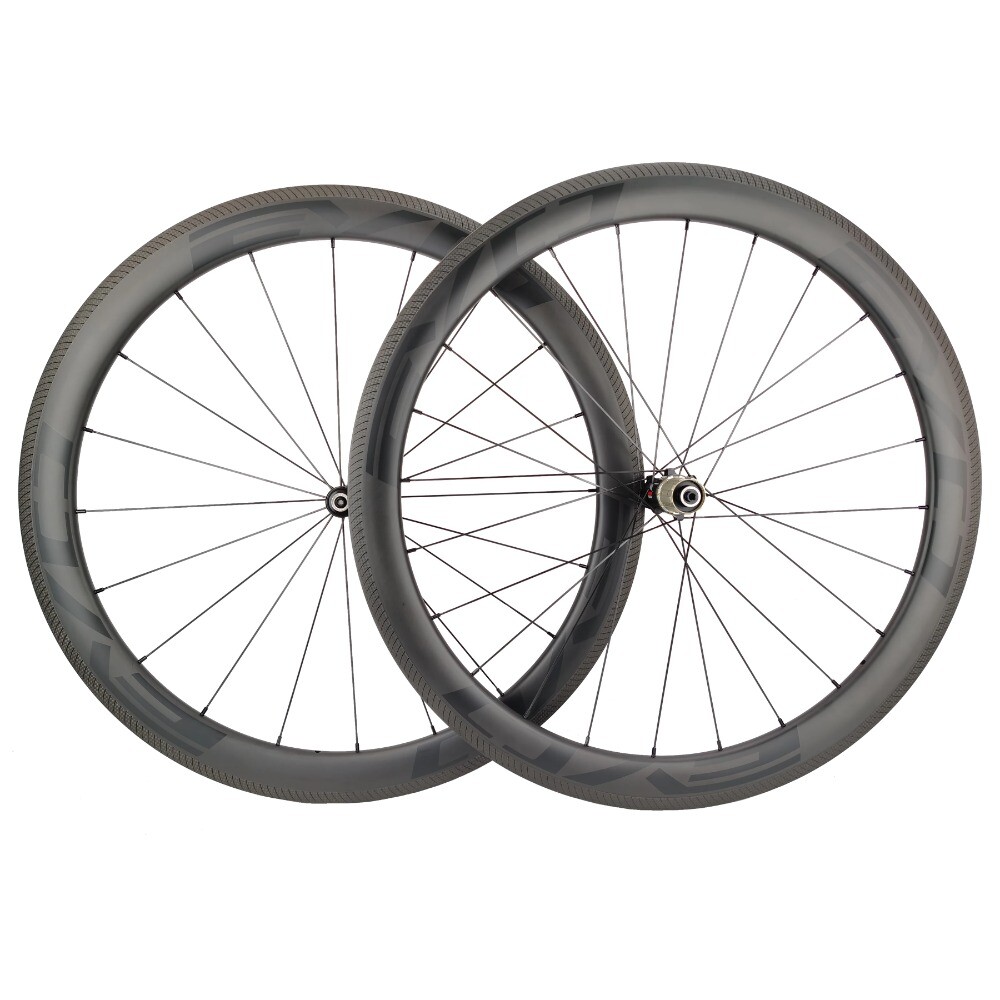 700C Carbon Road Bike Wheelset 50mm Deep 25mm Wide Ultra Light V Brake