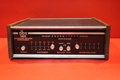 Vintage DBX 1BX Dynamic Range Expander Compressor Limiter Outboard U1783 221026