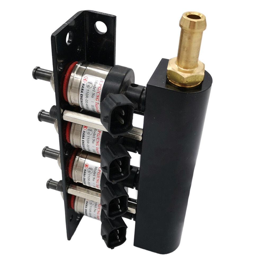 4PCS Gas LPG/CNG Fuel Injectors 110R-004686 For HANA H2001 Honda