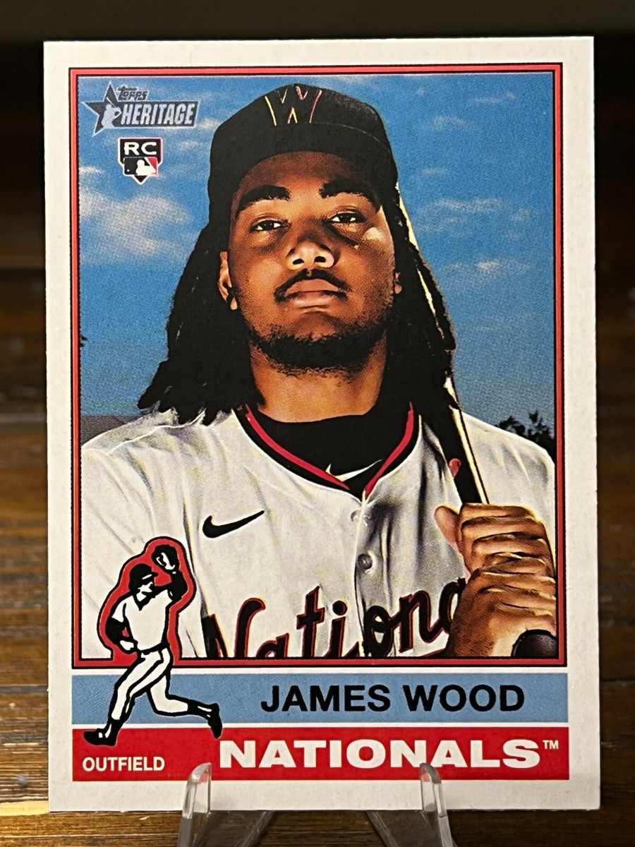 2025 Topps Archives #231 James Wood [RC] Washington Nationals | eBay