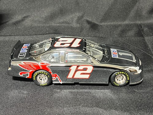 NASCAR 25th Ann. Chrome #12 Jeremy Mayfield Mobil 1999 1:24 Model w/ Box & COA - Picture 8 of 11