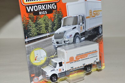 Matchbox 1:87 HO scale Working Rigs 11/16 International MV box delivery ...