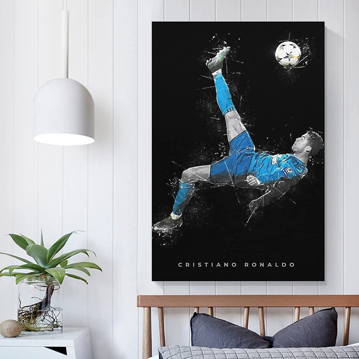 Cristiano Ronaldo - Siuuu | Art Board Print