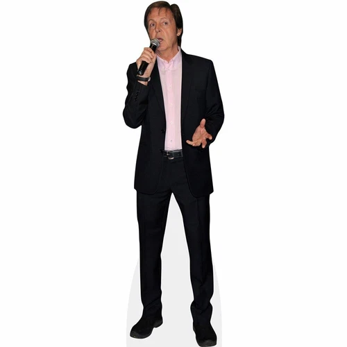 Paul McCartney (Singing) Silhouette en carton Grandeur Nature