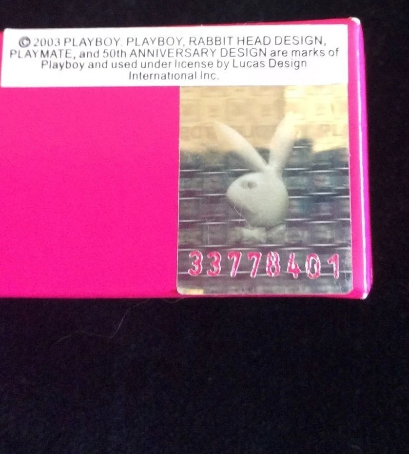 Playboy Bracelet Bunny Logo Heart Lock and Key Charm Swarovski Crystal Play Boy - Image 4 of 4