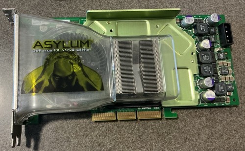 NVIDIA GeForce FX 5950 ULTRA 256MB VIDEO CARD Asylum-USED. Read Description.