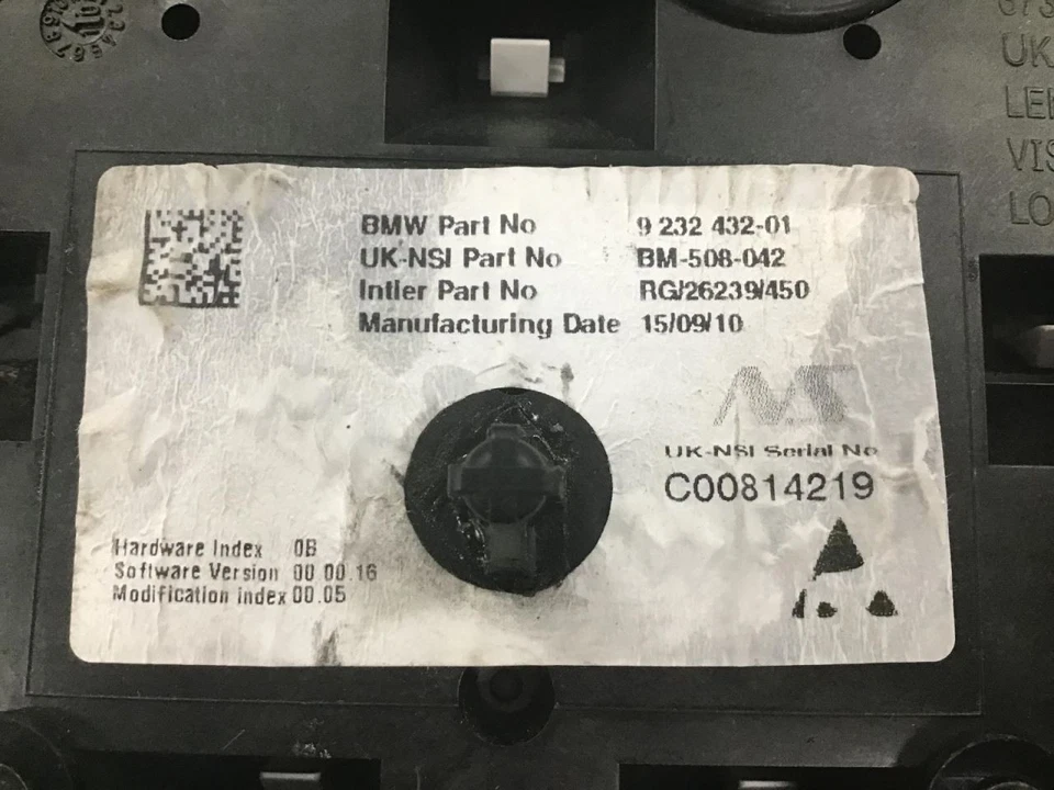 Speedometer Without Navigation Base MPH Silver Fits 11-16 COUNTRYMAN 464324 - Image 3 of 4