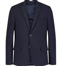 Calvin Klein Big Boys Slim Fit Stretch Suit Jacket, Navy, Size 10 Regular - NWT
