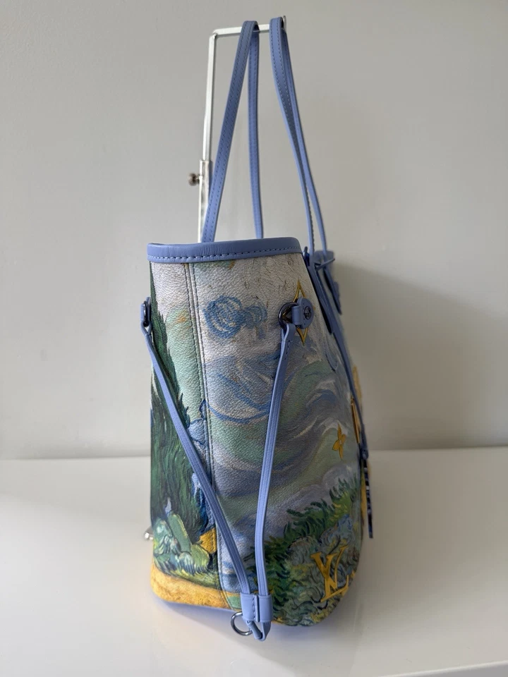 Bolso de Mano LOUIS VUITTON Neverfull MM Masters Jeff Koons Van Gogh Foto 2 de 4