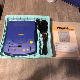 Bandai Playdia Console Set Deadstock Excellent Condition Retro Game JAPAN