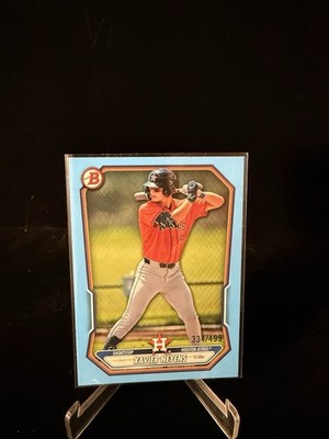 2026 Bowman Xavier Neyens #BP-133 Sky Blue /499 Astros