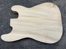 Poplar 1-piece guitar body blank   Cut to "strat" shape