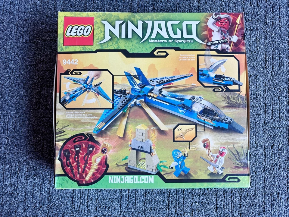 LEGO NINJAGO: Jay's Storm Fighter (9442) TOTALMENTE NUEVO Y PRECINTADO Foto 2 de 4