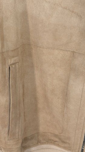 Canali Men’s Ultrasoft Suede Bomber Jacket 100% Lamb Suede - Picture 6 of 15