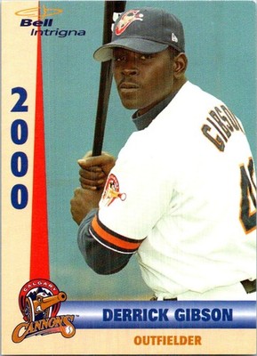 2000 Calgary Cannons Minor League Derrick Gibson