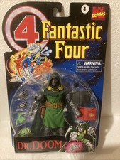 Marvel Legends Fantastic Four Doctor Dr. Doom Retro Card Action Figure