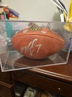 Michael Vick Autographed Authentic NFL Football With Plastic Case. Authenticated