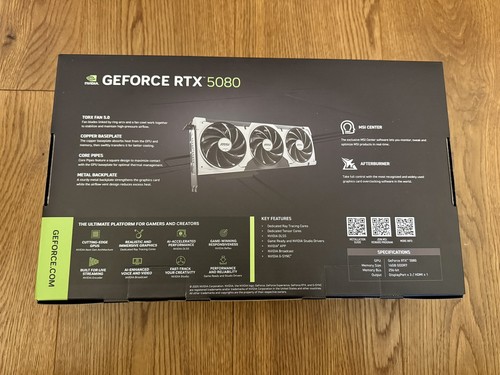 MSI GeForce RTX 5080 16G VENTUS 3X OC - Bild 2 von 3