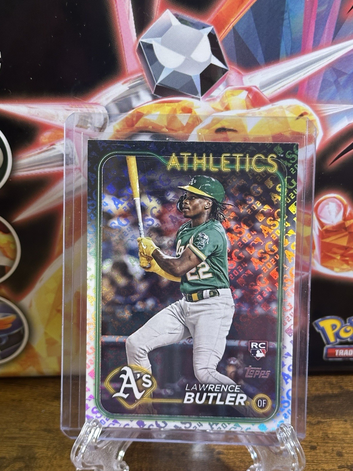 2024 Topps #676 Lawrence Butler RC ASG Foil All Star Game Exclusive