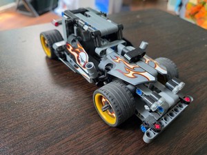 LEGO TECHNIC: Getaway Racer (42046) - COMPLETE - NO BOX, NO INSTRUCTIONS